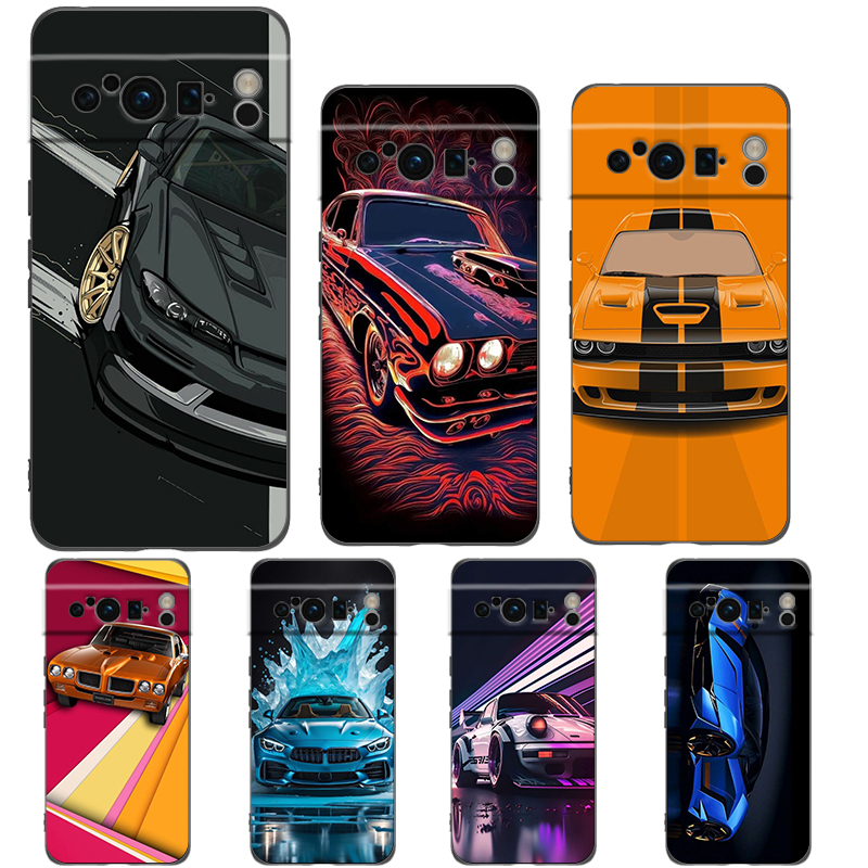 Google Pixel 9 - JDM Drift Sports Car Phone Case