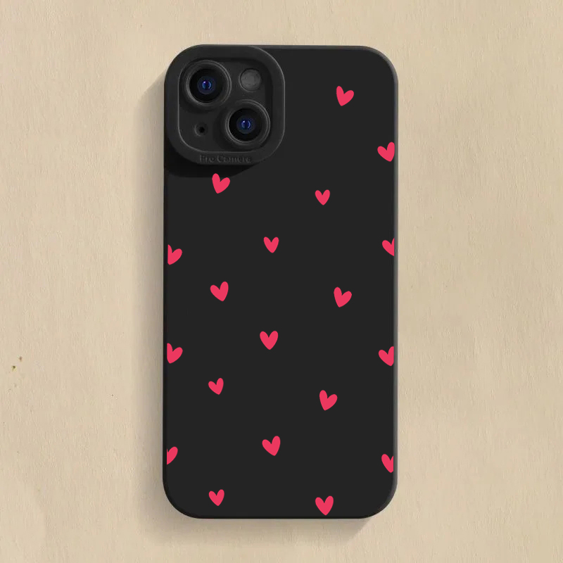 Black Love Heart Protector Pho - Samsung Galaxy A55 评论和价格