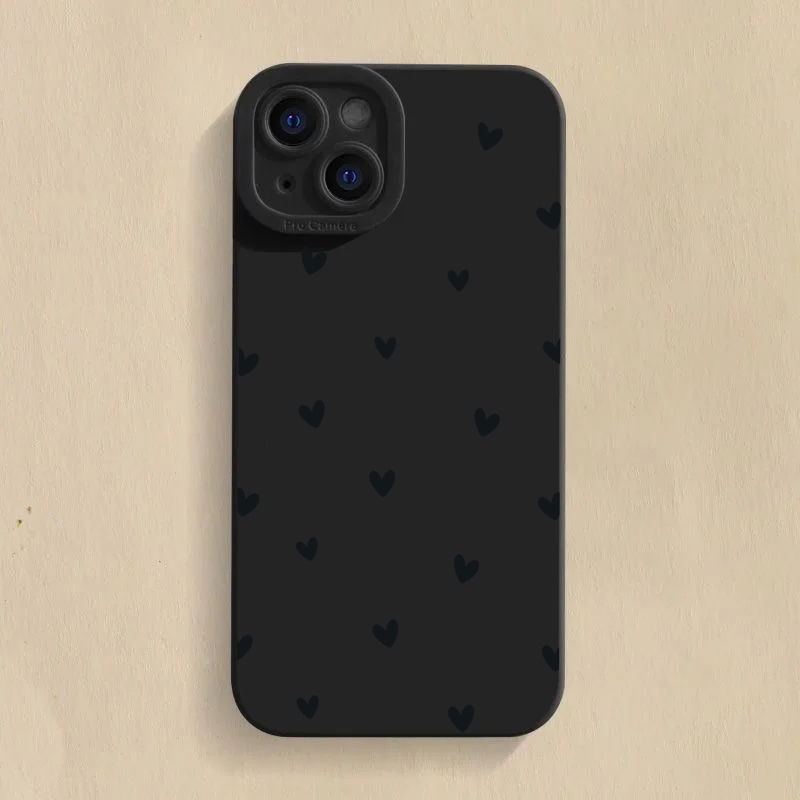 Black Love Heart Protector Pho - Samsung Galaxy A55 评论和价格