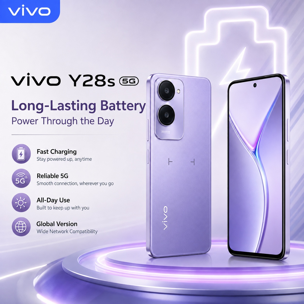 2026 new vivo Y28s 5G 8GB+256G - Vivo Y28 评论和价格