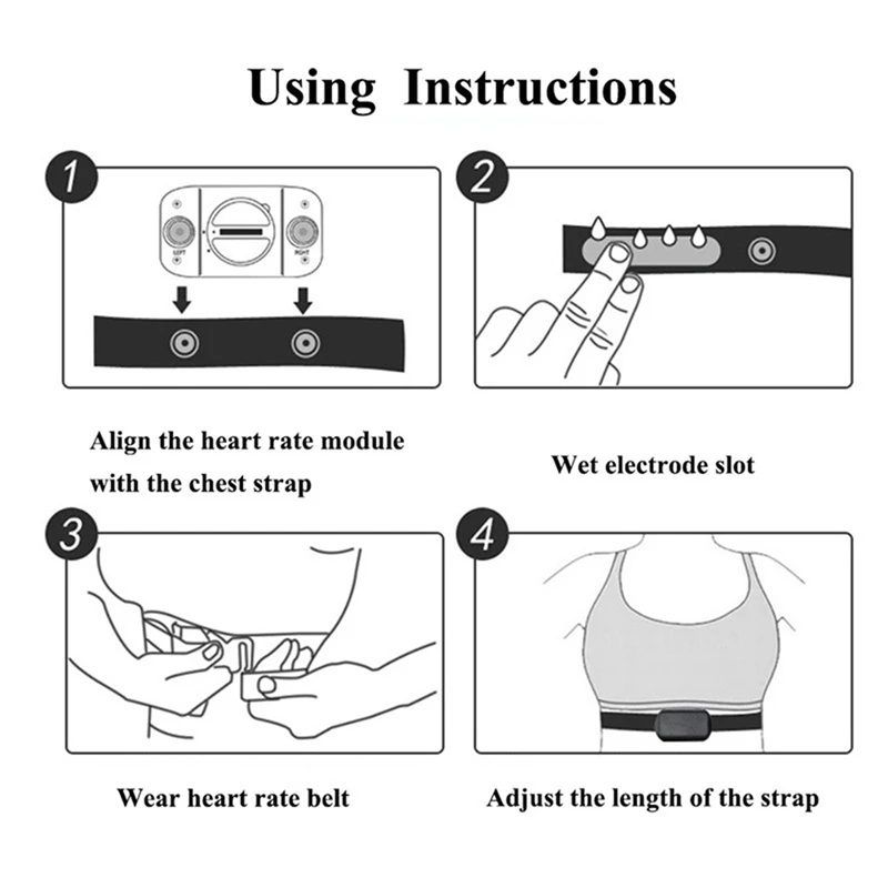 Heart Rate Monitor Chest Belt  - Breath Rate Monitor 评论和价格