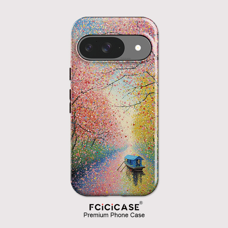 Fcicicase Colorful Tree Boat P - Google Pixel 9 评论和价格
