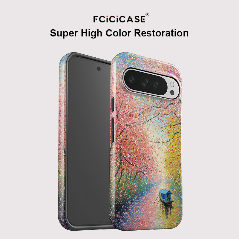 Fcicicase Colorful Tree Boat P - Google Pixel 9 评论和价格
