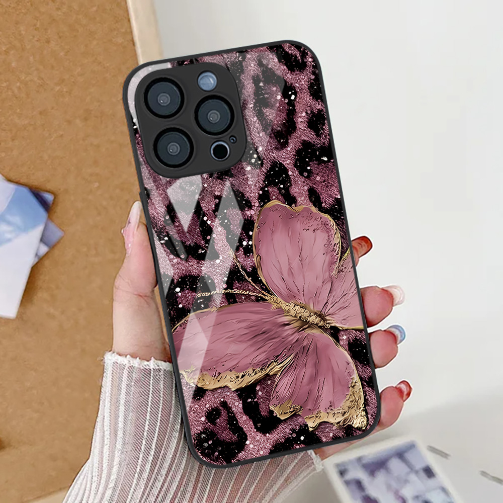 Butterfly Leopard Print Phone  - Apple Iphone 16 评论和价格