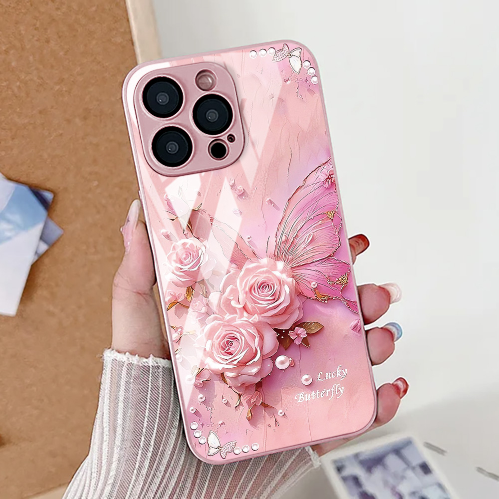 Rose Flower Phone Case For iPh - Apple Iphone 16 评论和价格