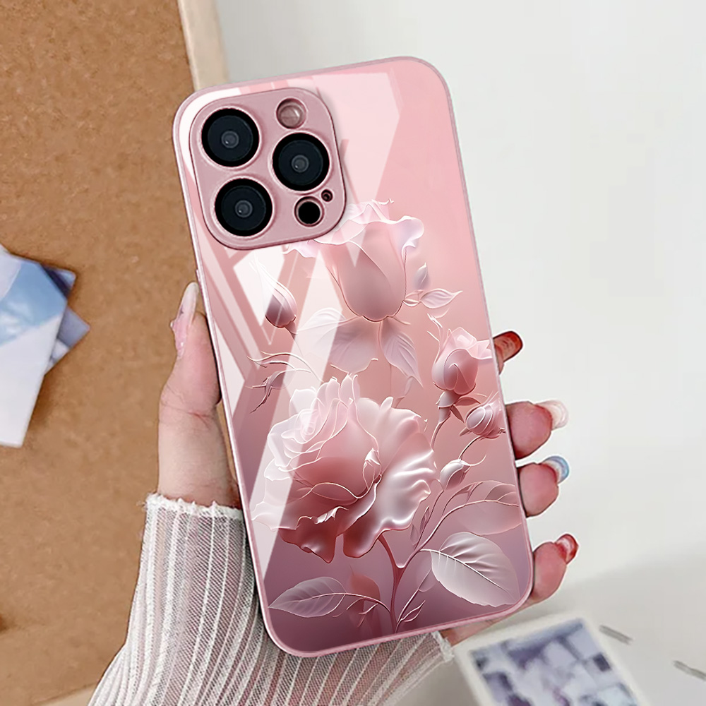 Rose Flower Phone Case For iPh - Apple Iphone 16 评论和价格