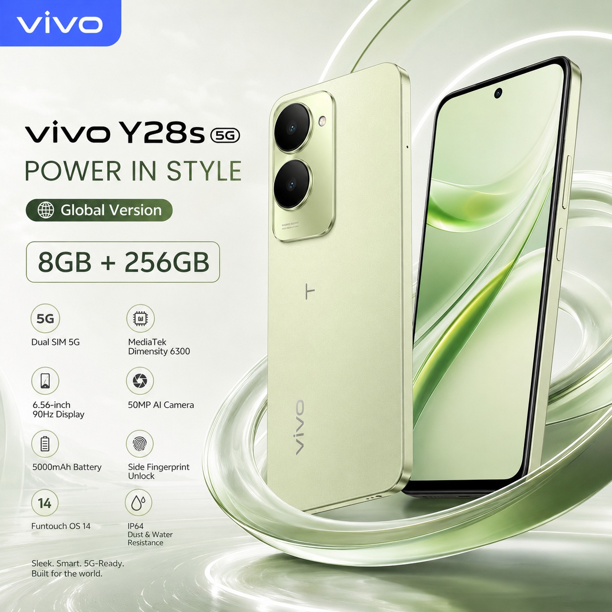 New vivo Y28s 5G Smartphone 8G - Vivo Y28 评论和价格