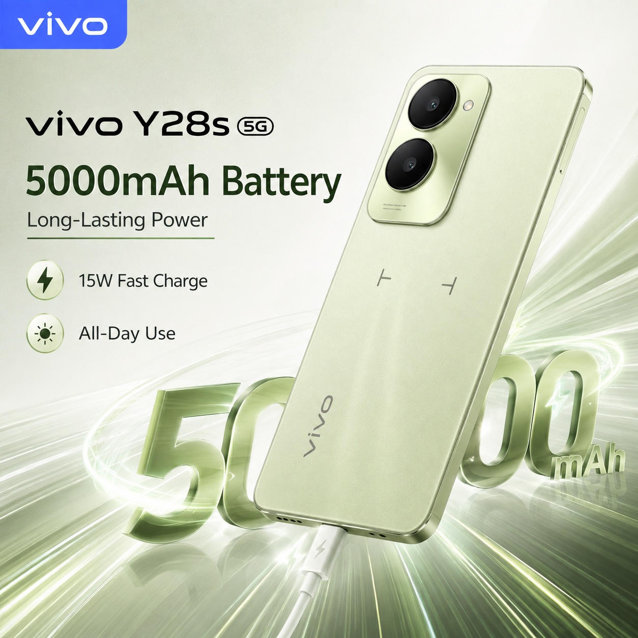 New vivo Y28s 5G Smartphone 8G - Vivo Y28 评论和价格